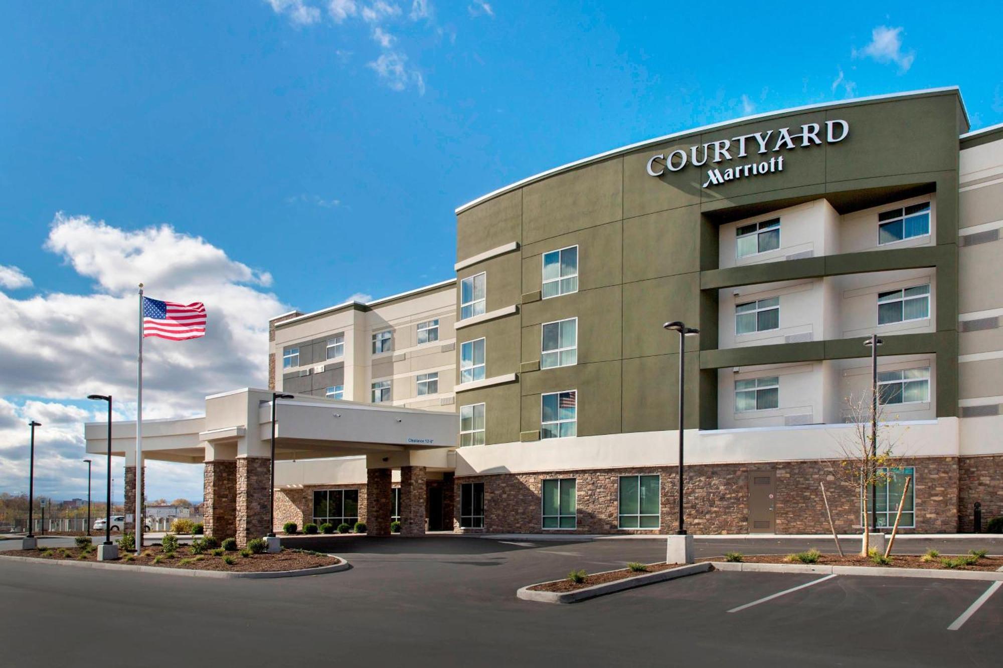 Hotel Courtyard By Marriott Schenectady At Mohawk Harbor Exterior foto